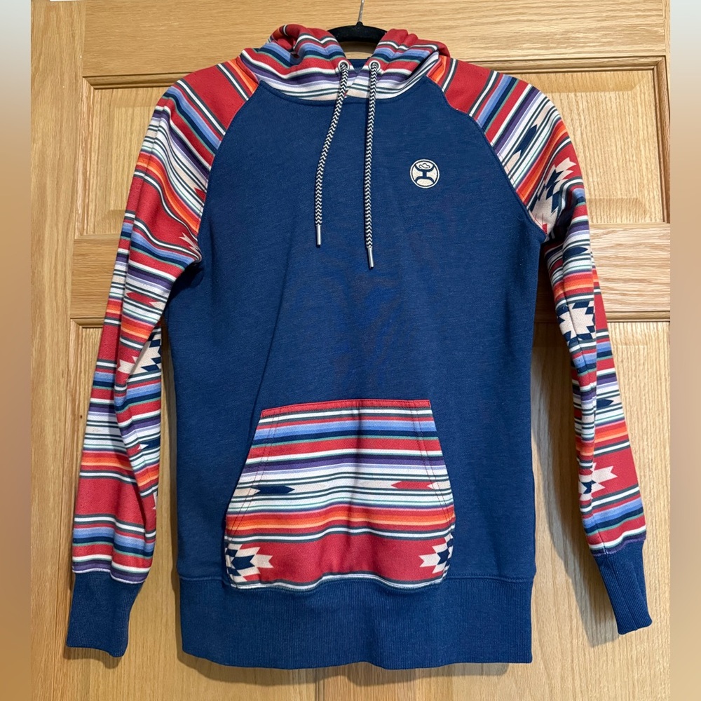 Women’s Hooey Aztec Fleece Lined Hoodie Small